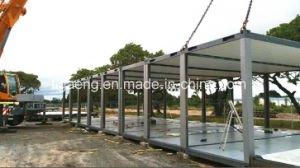 ENV, Chambre de conteneur de la construction pr&eacute;fabriqu&eacute;e 20FT 40FT de panneau &quot;sandwich&quot; de Rockwool