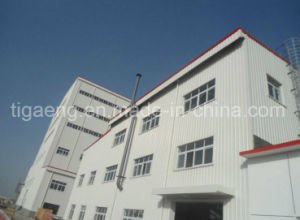 Projet lourd bon march&eacute; de structure m&eacute;tallique de /South Afrique d'atelier