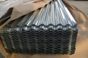 Le zinc de prix usine a enduit la toiture en m&eacute;tal/la tuile de toit galvanis&eacute;e par onde