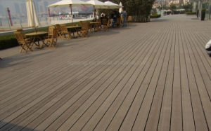 Les anti insectes imperm&eacute;abilisent la planche en bois de compos&eacute; de PE de d&eacute;coration de construction de WPC