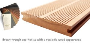 &Eacute;tages imperm&eacute;ables &agrave; l'eau de l'anti Decking en bois compos&eacute; UV WPC