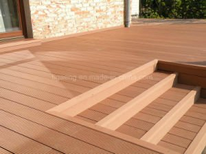 Panneaux de WPC/planches en bois de PE/plaque compos&eacute;e en plastique en bois/plancher en bois de PE