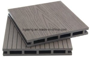 Decking en bois artificiel ext&eacute;rieur WPC de coextrusion de plancher de 25mm WPC