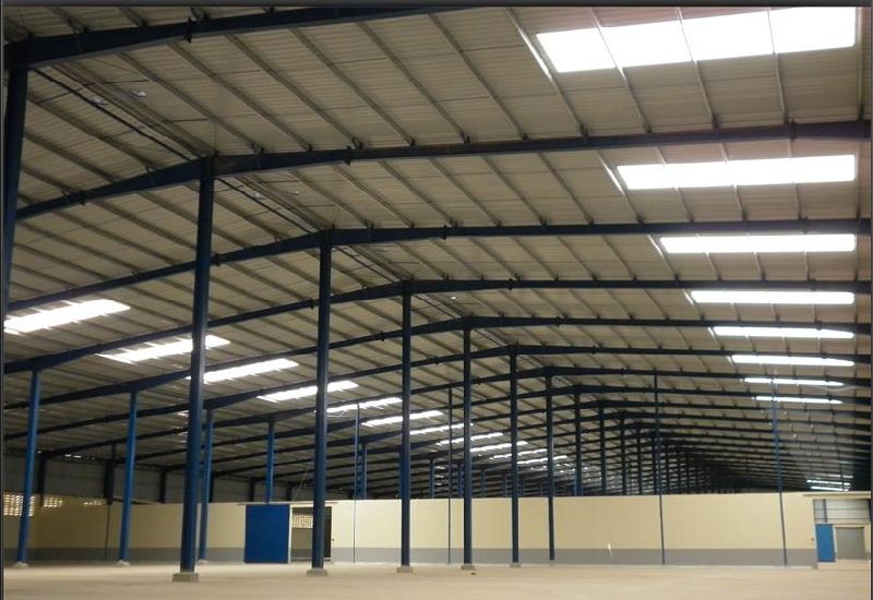Prebuilt Steel Structure Supermarket/Shopping Mall for Chile