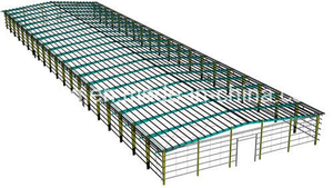 Prebuilt Steel Structure Supermarket/Shopping Mall for Chile
