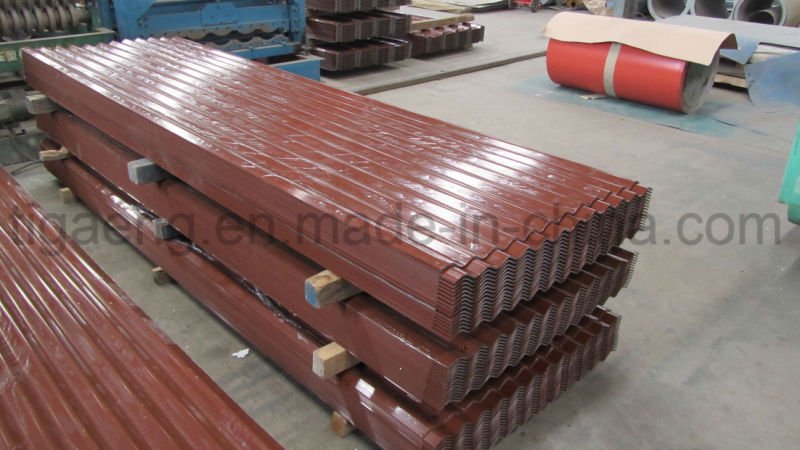 Factory Price Corrugated Colorful PPGI/PPGL Steel Roofing Plate for Yemen