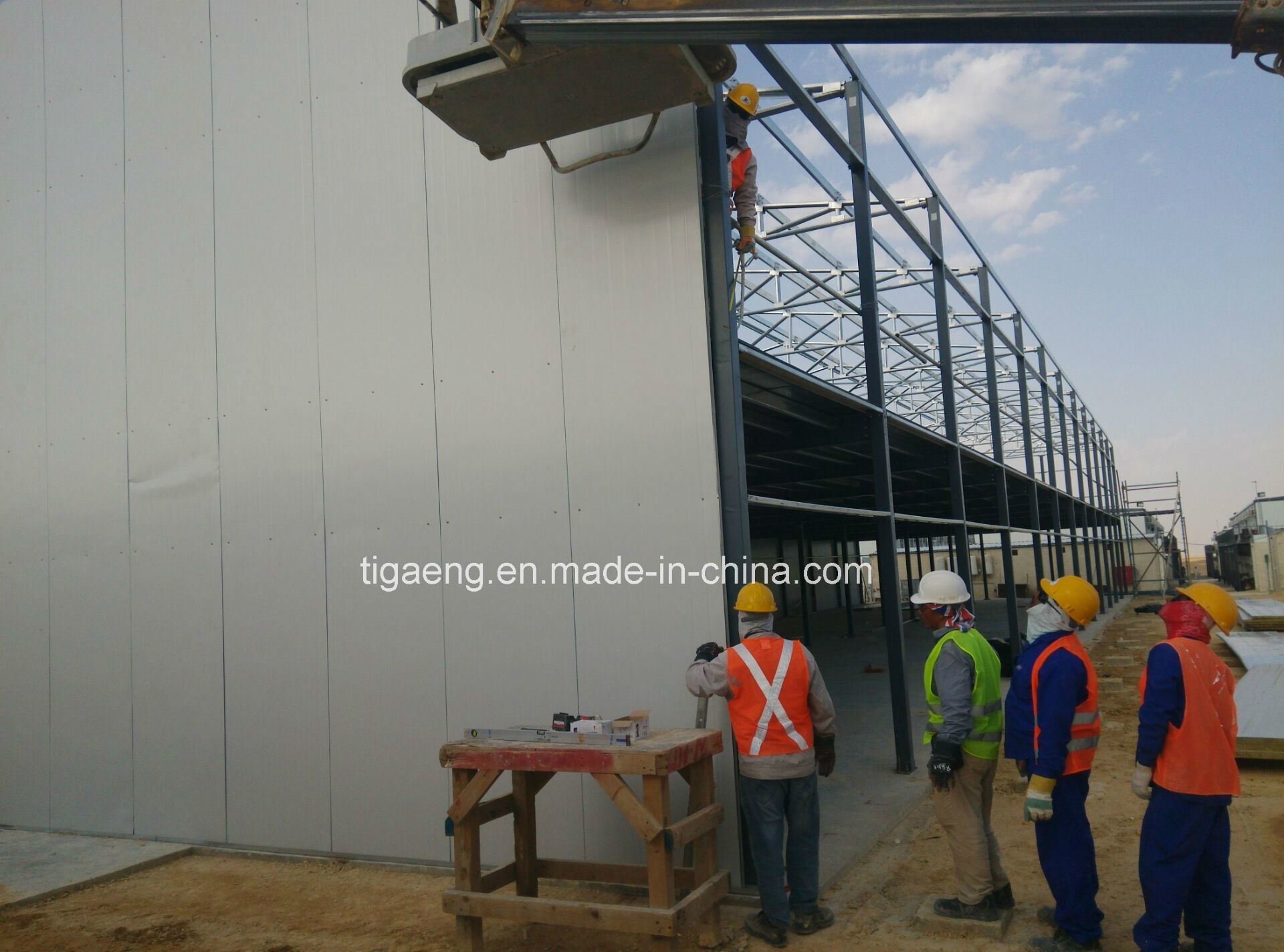 Good Quality Heavy-Duty Workshop/Steel Structure Project for Ghana
