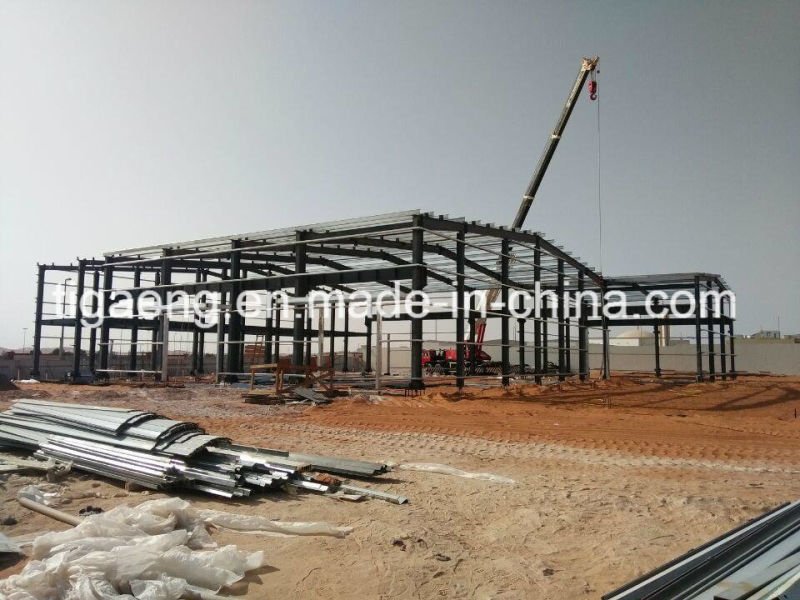 Prebuilt Steel Structure Villa/Football Court/Basketball Court/Gymnasium for Saudi Arabia