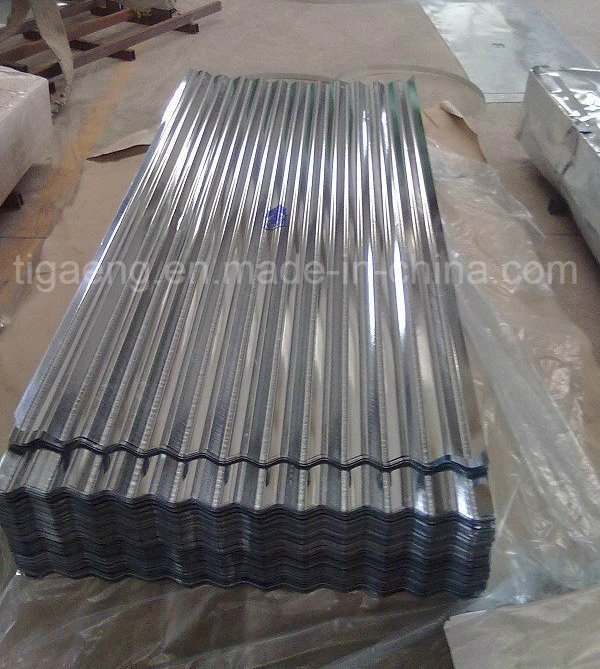 Zinc Coating Cold Rolled Corrugated Iron Roofing for Sierra Leone