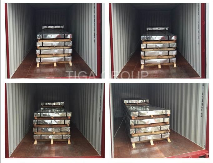 New Roofing Materials Step Tile Color Coated Glazed Steel Sheet