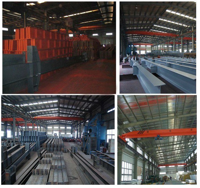 Low Cost Heavy Duty Steel Structure Supermarket/Large Temporary Office/Exhibition Center