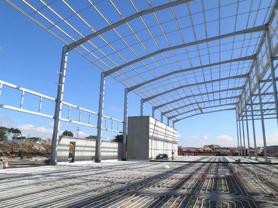 Prefabricated Workshop Building Steel Structure Design Godown for Africa