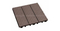 Decking compuesto pl&aacute;stico de madera al aire libre del PE/azulejo ULTRAVIOLETA anti de WPC DIY