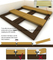 WPC fuera de compuesto pl&aacute;stico del suelo/respetuoso del medio ambiente de madera adornan el suelo de Decking/DIY WPC