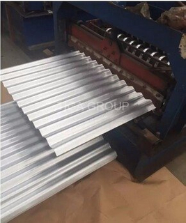 Colorear el material para techos acanalado Corrossion anti del metal del precio de f&aacute;brica de la hoja de acero