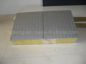 Colorear el panel de pared compuesto de acero de la hoja de la azotea del panel de emparedado de EPS/PU