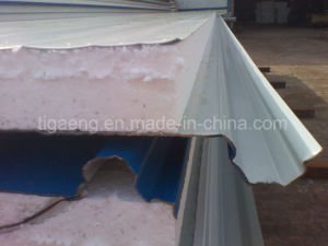 el panel de emparedado del espesor EPS/PU/Rockwool de 50/75/100/150/200m m