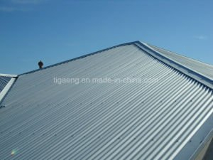 Azulejo de material para techos revestido galvanizado acanalado del cinc de las hojas de acero para la venta