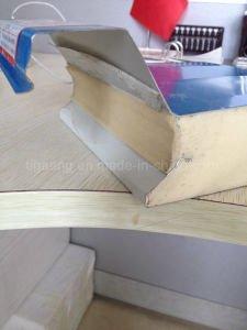 El panel de emparedado incombustible de la PU del poliuretano del panel 50m m de /Wall de la azotea