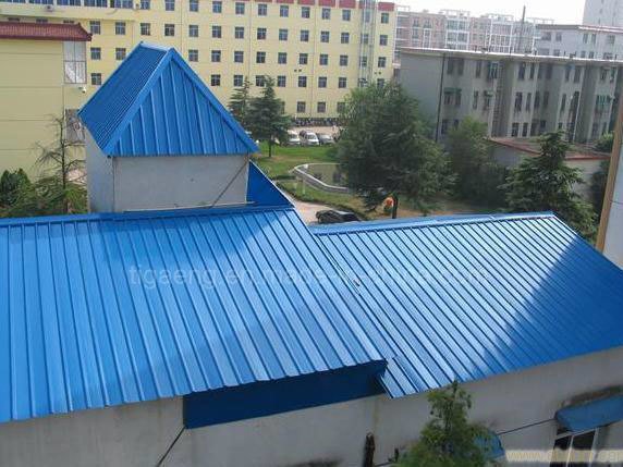 Fire Resistance Metal Roofing Anti Corrossion Corrugated Steel Sheets