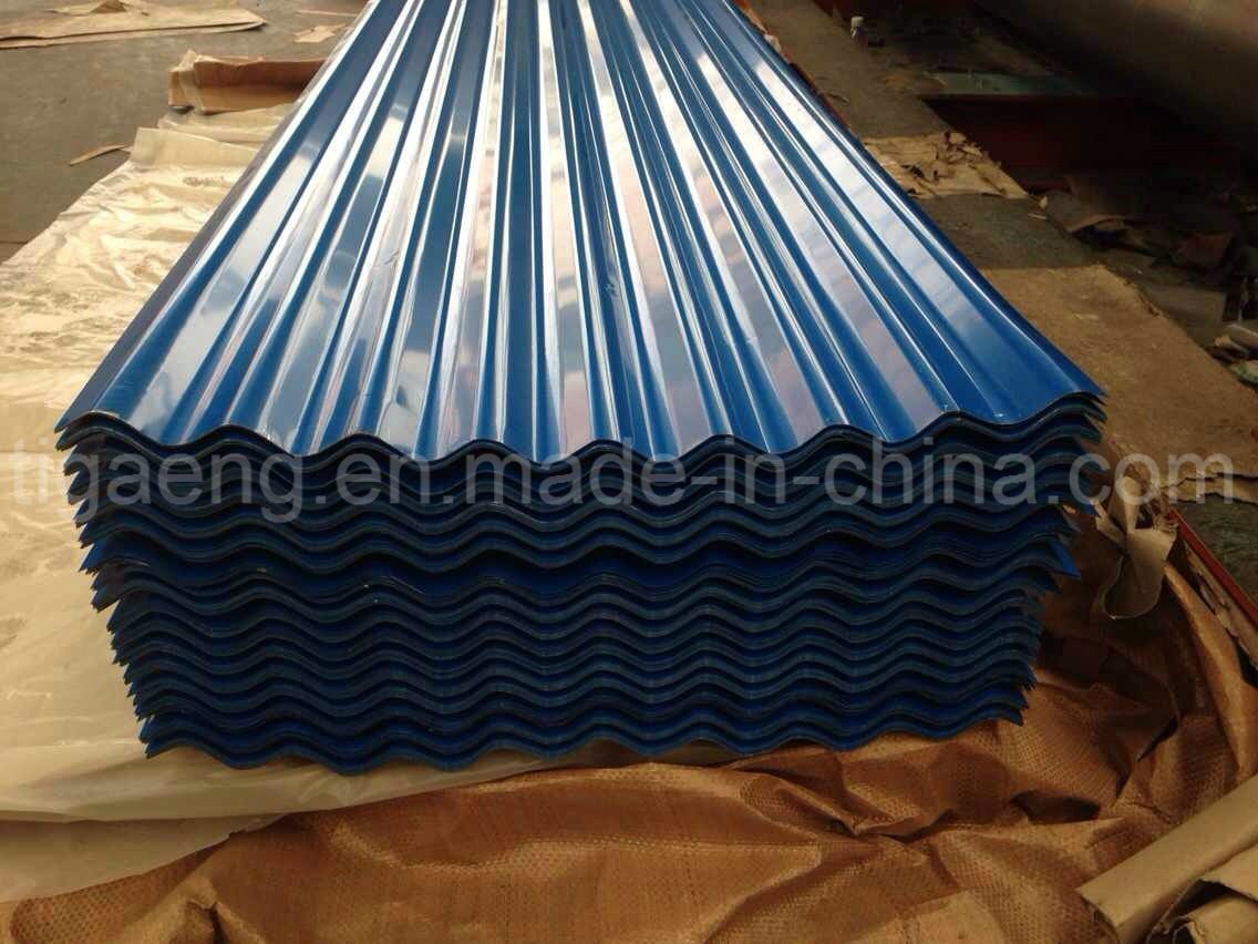 High Quality Easy Fabrication Water Wave PPGI Steel Tile
