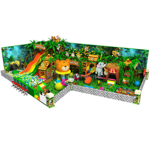 Jungle Themed Adventure Крытая детская игровая площадка с мягкой игрой