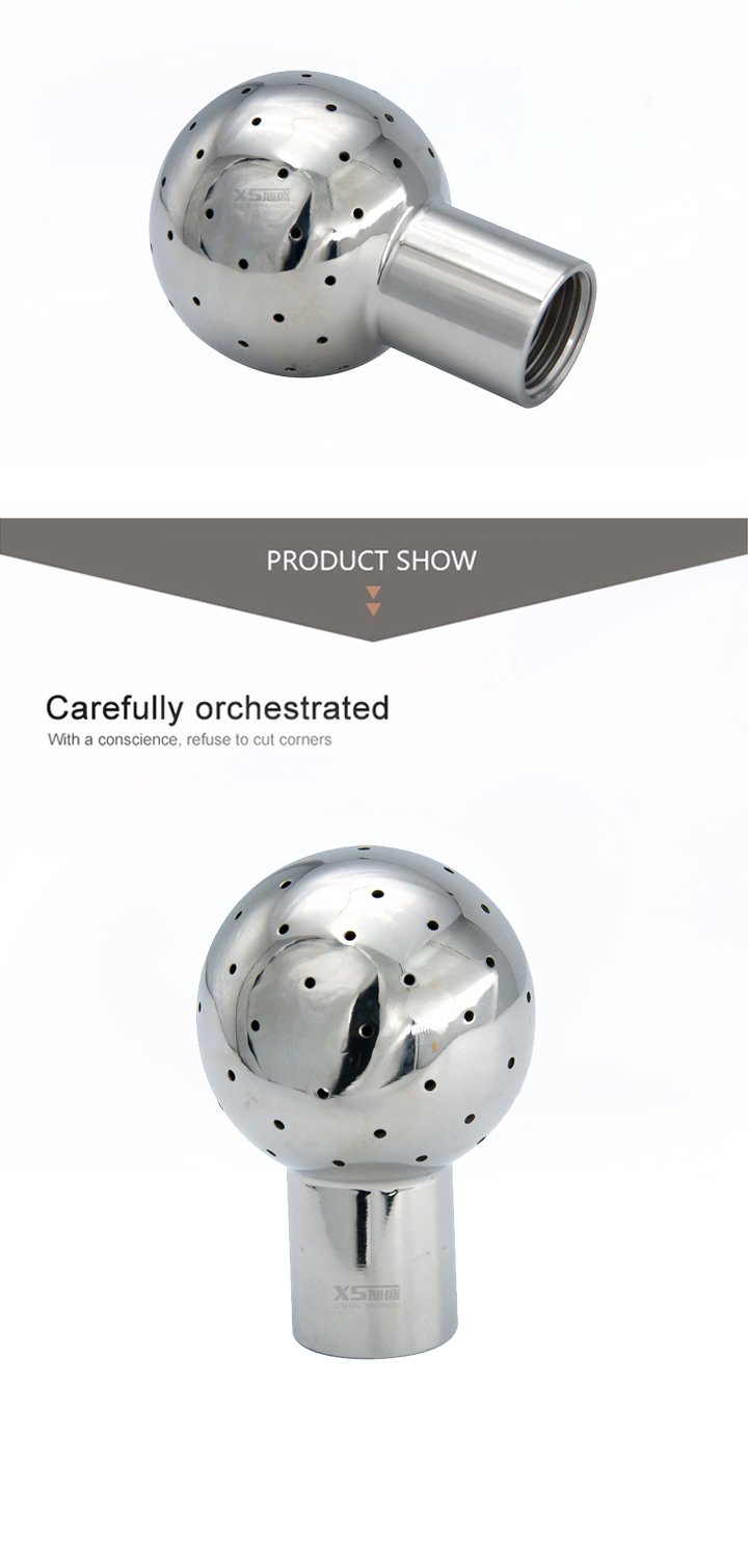 Шар для очистки статической сварки резервуара из нержавеющей стали AISI304