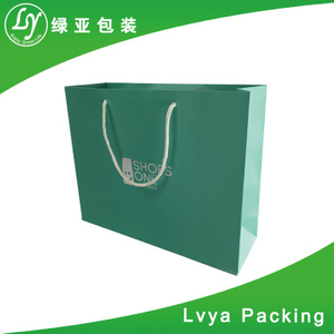 Luxury Hot stamping Fancy door gift kraft paper food bag