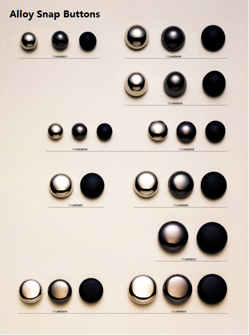 Alloy Snap Buttons
