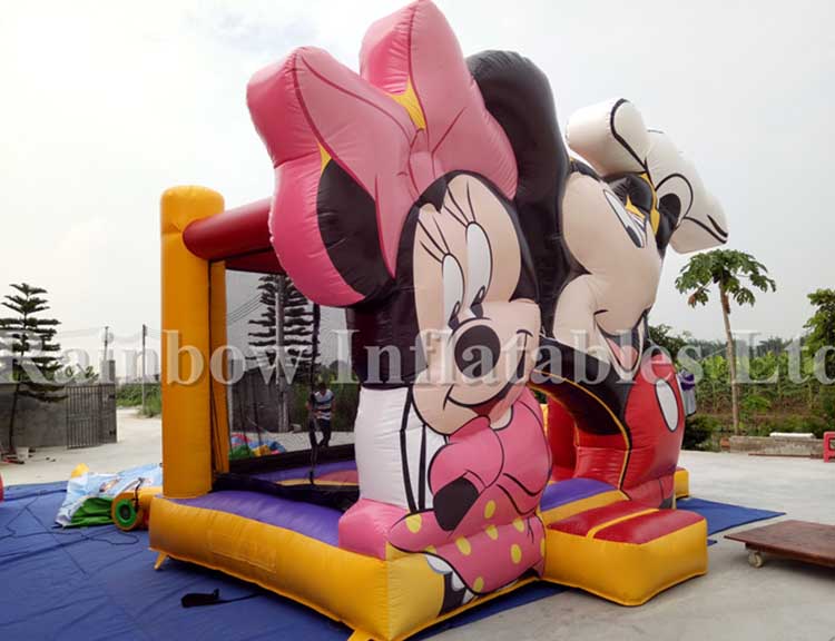 RB1064（6x4x4m） Inflatables Mickey Mouse Bouncer 