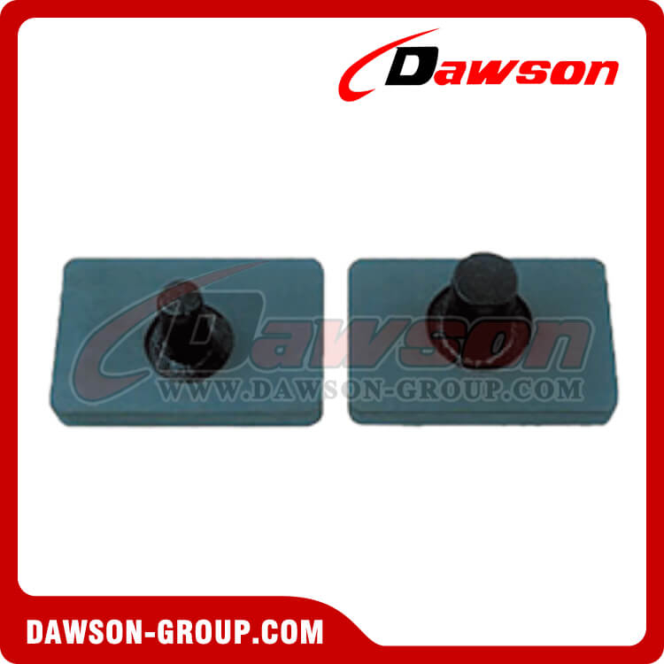 B10110 2'×4' ゴム足大小チューブ用ボルトオン