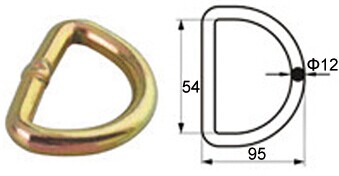 DR5050 Anillo en D de 2 'BS: 5000 KG / 11000 LBS - Dawson Group Ltd. - Fabricante, proveedor y f&aacute;brica de China