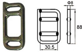 OWB3015W 30mm ワンウェイ バックル - Dawson Group Ltd. - 中国メーカー、サプライヤー、工場