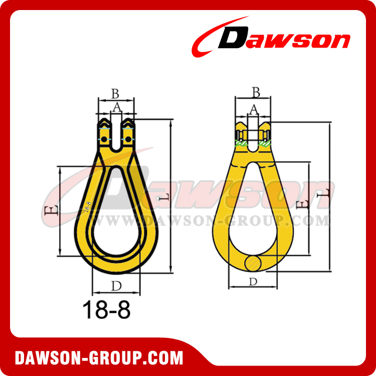 ENLACE DE PERA DE HORQUILLA DS270 G80 - DAWSON GROUP LTD.- PROVEEDOR FABRICANTE DE CHINA