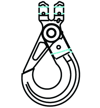 Gancho autoblocante de horquilla DS342 G80 - Dawson Group LTD.- Fabricante, proveedor, f&aacute;brica de China