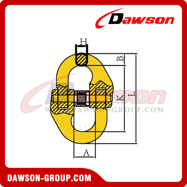 DS074 G80 ENLACE DE CONEXI&Oacute;N TIPO EUROPEO - DAWSON GROUP LTD.- PROVEEDOR FABRICANTE DE CHINA
