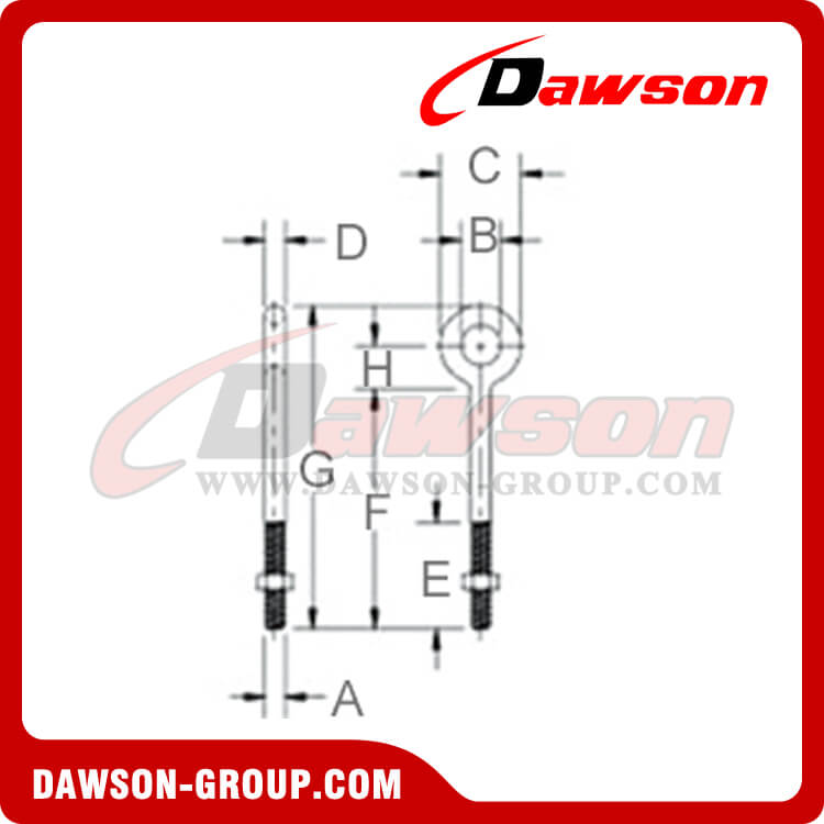 TUERCA REGULAR DE ACERO FORJADO - DAWSON GROUP LTD.- FABRICANTE, PROVEEDOR, F&Aacute;BRICA DE CHINA