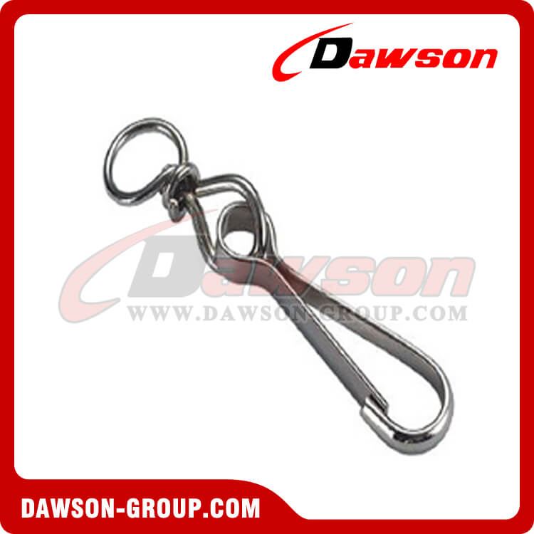 スイベルニッケルメッキ付きシンプレックスフック - DAWSON GROUP LTD.- 中国のメーカー、サプライヤー、工場