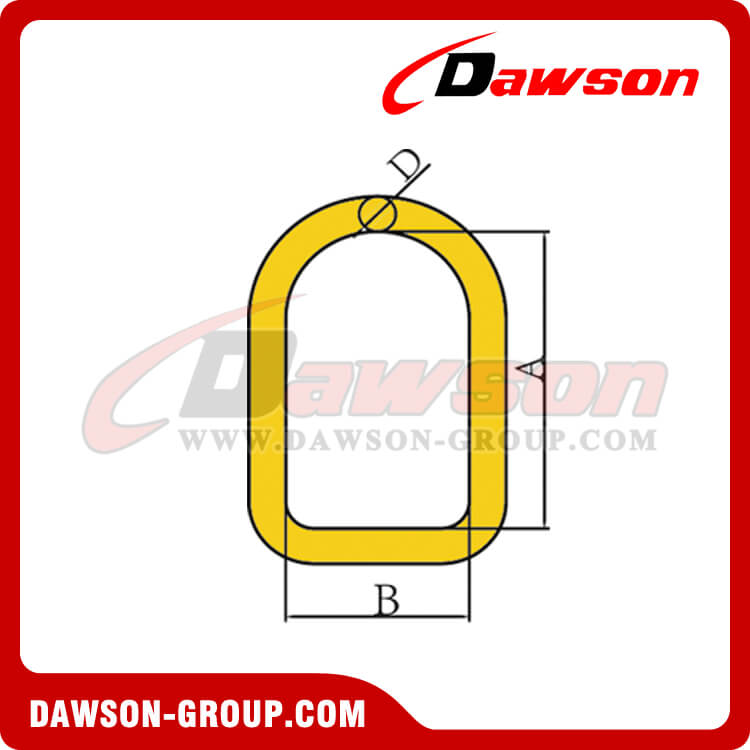 ANILLO D DE ALEACI&Oacute;N DS136 PARA ESLINGA WEB - DAWSON GROUP LTD.- FABRICANTE, PROVEEDOR, F&Aacute;BRICA DE CHINA