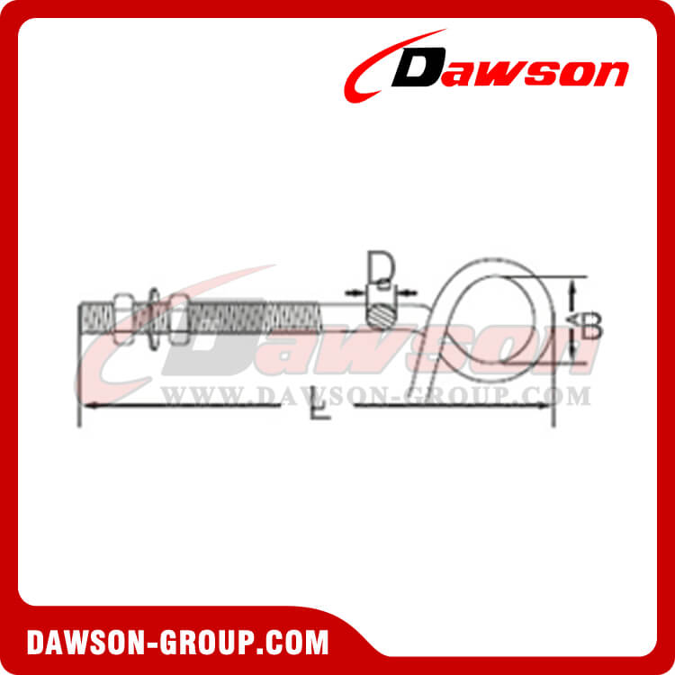 ナット+亜鉛メッキ付きネジ - DAWSON GROUP LTD.- 中国のメーカー、サプライヤー、工場