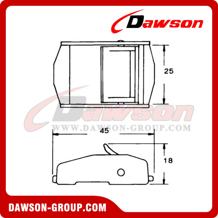 DSCB25251 カム バックル - 中国メーカー サプライヤー