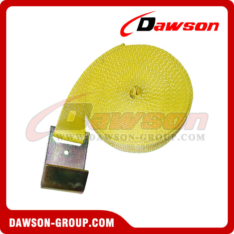 Correa de cabrestante de 2 x 27' con gancho plano - Dawson Group - proveedor de fabricante de China