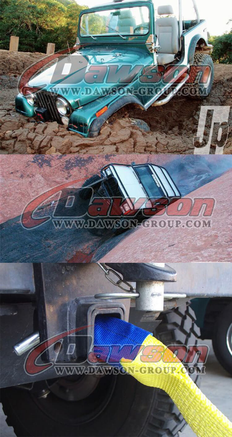 チェーンとフック付き 4 インチ ウインチ ストラップのアプリケーション - Dawson Group Ltd. - 中国メーカー、サプライヤー、工場