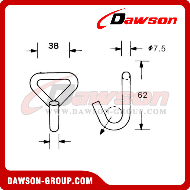 DSWH35201 ワイヤー フック - Dawson Group Ltd. - 中国メーカー、サプライヤー、工場