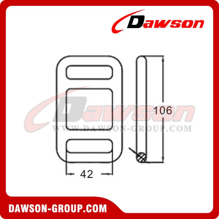 DSFMB40501 ワンウェイ ラッシング バックル - Dawson Group Ltd. - 中国メーカー、サプライヤー、工場