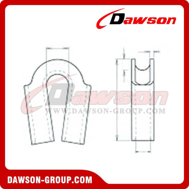 Dedal de tubo inoxidable sin refuerzo tipo 2 - Dawson Group Ltd. - Fabricante, proveedor, f&aacute;brica y exportador de China