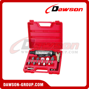 DSHS-B1040 Инструменты для ремонта кузова, набор из 10 предметов для пневматической шлифовки
