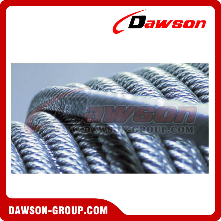 Cuerda de alambre de acero sin rotación con muchas capas de construcción (35W × 7)