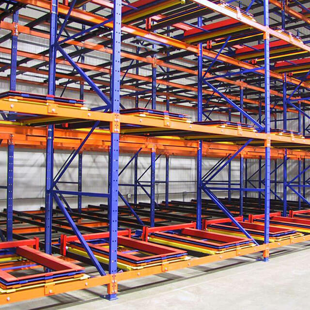 Push Back Racking
