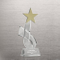 Gold Star Crystal Trophy (#76358)